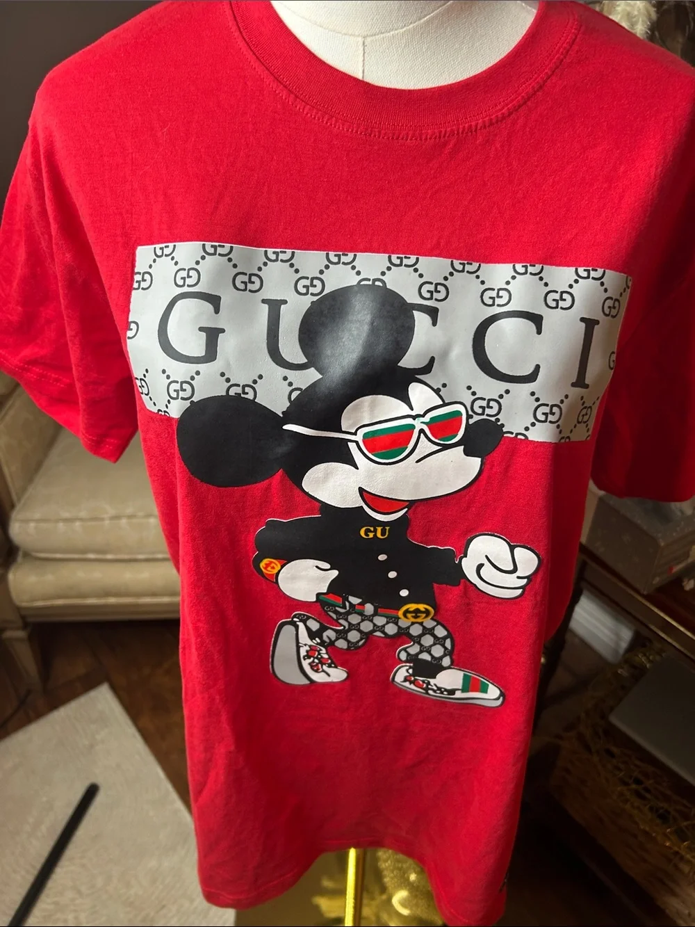 Gucci x Disney Mickey Mouse T-shirt Streetwear